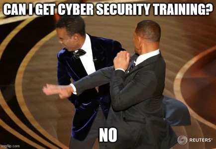 Asking for security training shouldn't be so hard